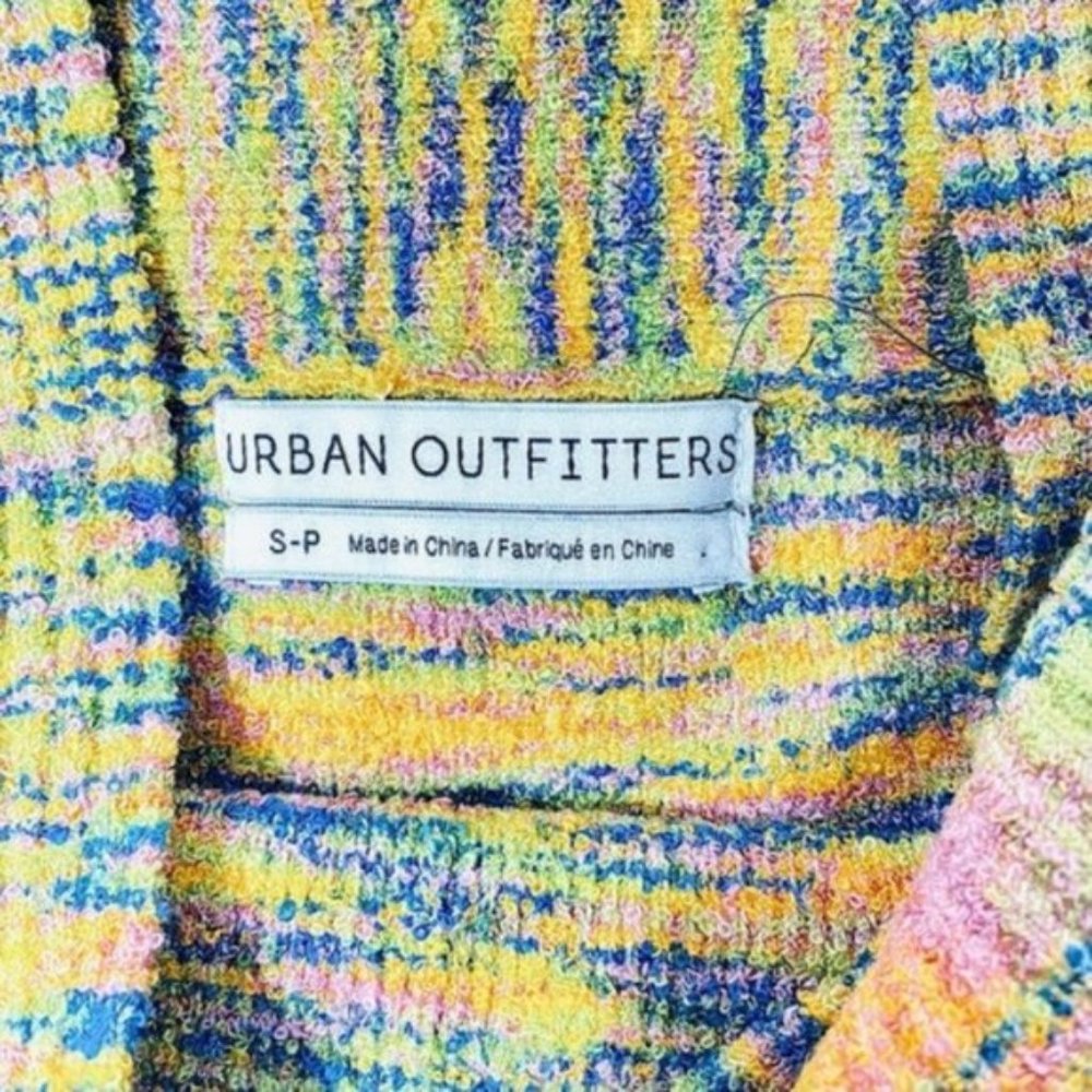 Urban Outfitters psychedelic knit top- Size S - Picture 4 of 6